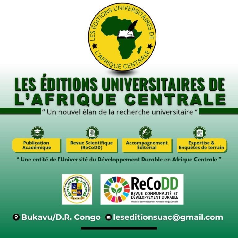Éditions Universitaires de l’Afrique Centrale